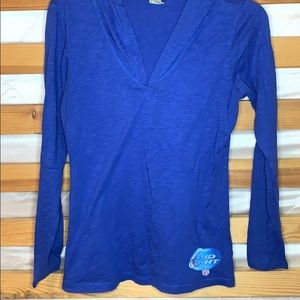 Bud Light v-neck hoodie